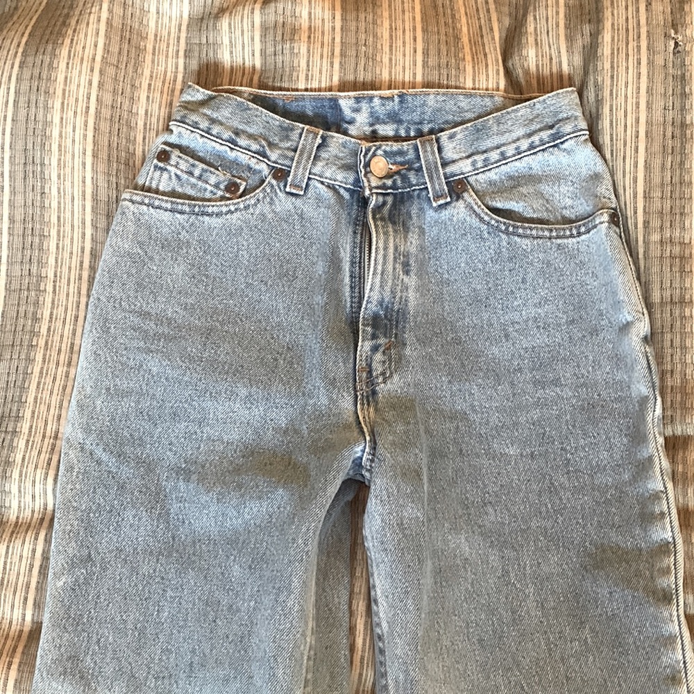 Levi's 512 high waisted mom jeans